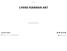 Tablet Screenshot of lynnefearman.com